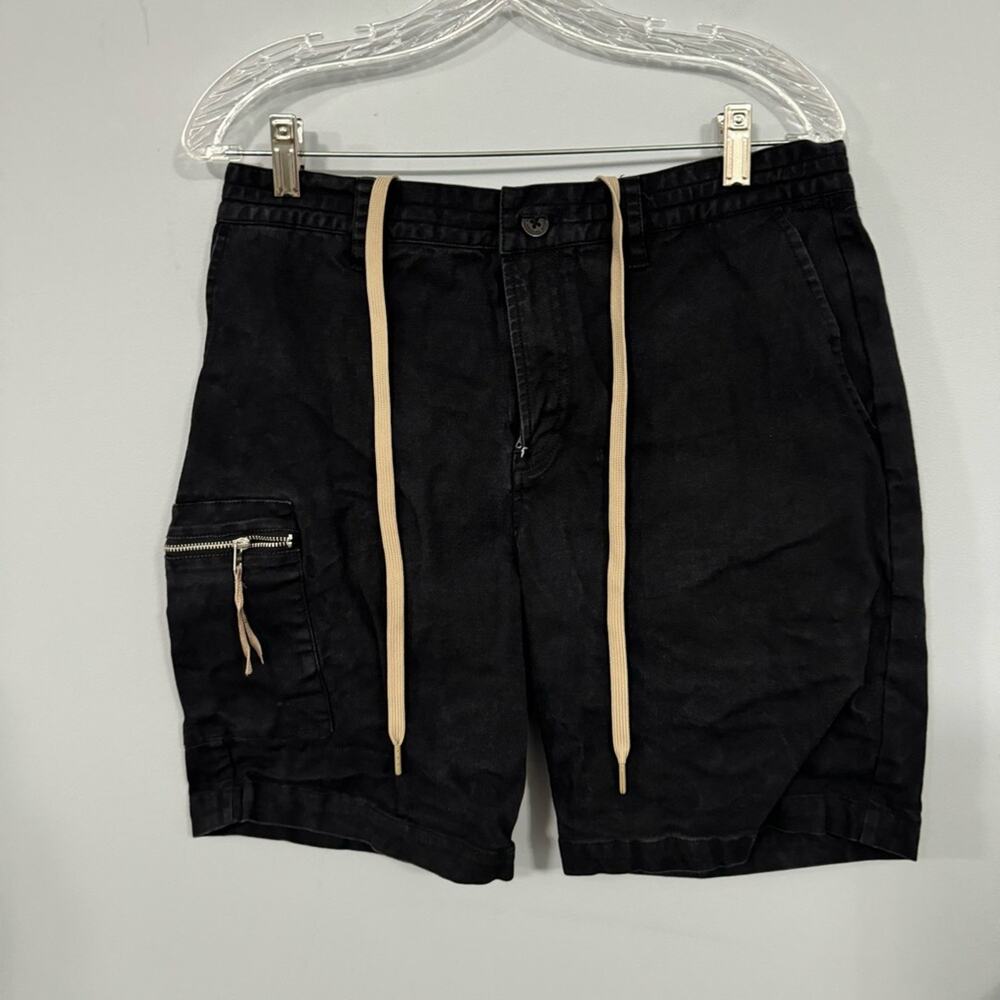 Five Four Los Angeles Black Classic Fit Shorts Men’s Size 34 Drawstring Inner